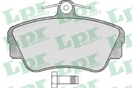 Гальмівні колодки дискові LPR 05P347