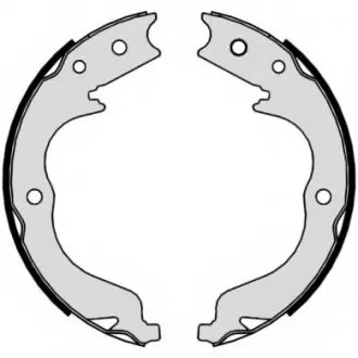 Комплект тормозных колодок, стояночная тормозная система BREMBO S61542