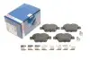 Комплект тормозных колодок, дисковый тормоз BOSCH 0986494605
