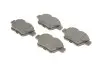 Комплект тормозных колодок, дисковый тормоз BOSCH 0986494605 (фото 2)