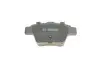 Комплект тормозных колодок, дисковый тормоз BOSCH 0986494605 (фото 3)