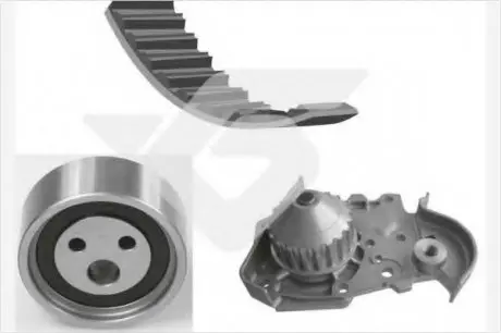 Помпа води + комплект ремня ГРМ HUTCHINSON KH127WP29