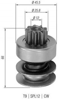 Бендікс стартера MAGNETI MARELLI AMB0063