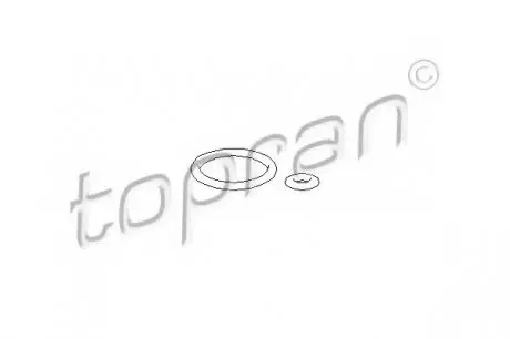 Регулятор давления подачи топлива TOPRAN TOPRAN / HANS PRIES 100736