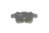 Комплект тормозных колодок, дисковый тормоз BOSCH 0986494622 (фото 4)