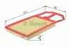 ПОВІТРЯНИЙ ФІЛЬТР ВСТАВКА F 026 400 148 BOSCH F026400148 (фото 1)