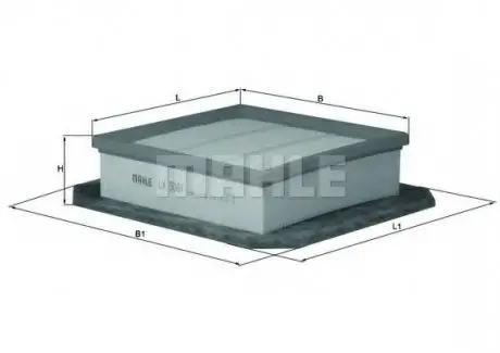 Повітряний фільтр KNECHT MAHLE / KNECHT LX3061
