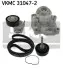 + комплект ручейковых ремней SKF VKMC310472 VKMC310472