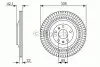 Гальмівний диск BOSCH 0 986 479 591 0986479591