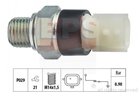 Датчик тиску масла Audi 1.4/1.8/2.0TFSI/Skoda 1.4/1.8/2.0TSI/VW EPS 1800192 (фото 1)