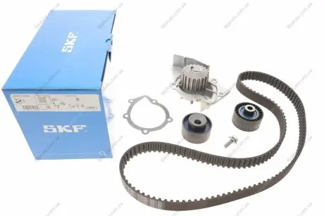 Комплект ГРМ, пас+ролик+помпа SKF VKMC03244
