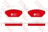 Комплект тормозных колодок, дисковый тормоз TRW GDB1984DTE (фото 1)