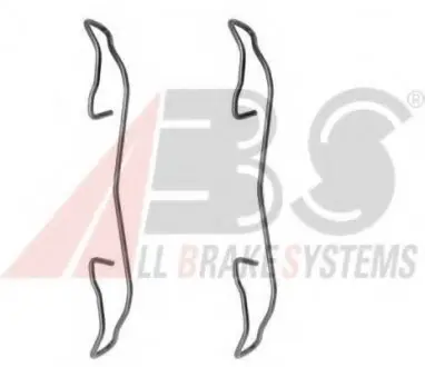 Комплектующие, колодки дискового тормоза ABS A.B.S. 1187Q