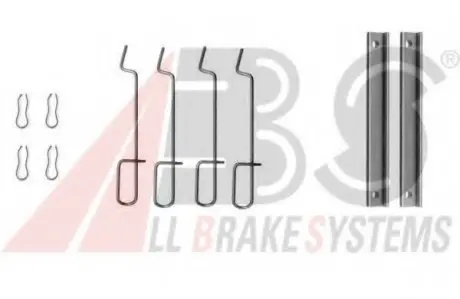 Комплектующие, колодки дискового тормоза A.B.S. A.B.S. 1151Q