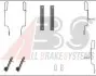 Комплектующие, колодки дискового тормоза A.B.S. 1188Q 1188Q