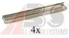 Комплектующие, колодки дискового тормоза A.B.S. 1228Q 1228Q