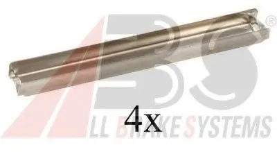 Комплектующие, колодки дискового тормоза A.B.S. A.B.S. 1228Q