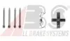 Комплектуючі, колодки дискового гальма A.B.S. 1266Q