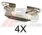 Комплектуючі, колодки дискового гальма A.B.S. 1720Q