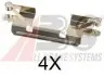 Комплектующие, колодки дискового тормоза A.B.S. 1769Q