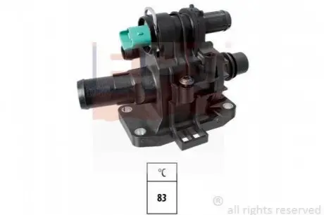 Термостат в корпусе с датч. Ford/Mazda/PSA/Volvo 1.6D/HDI/TDCI EPS 1880708