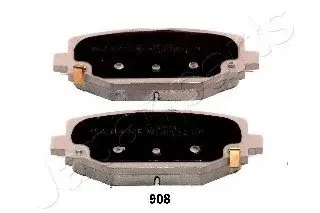 Комплект тормозных колодок, дисковый тормоз JAPANPARTS PP908AF (фото 1)