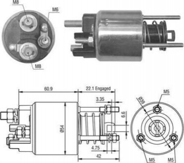 ELEKTROMAGNES FORD MAGNETI MARELLI AME0016