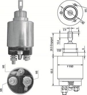 ELEKTROMAGNES FIAT MAGNETI MARELLI AME0348