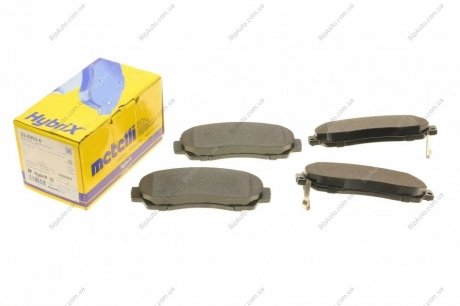 Комплект тормозных колодок, дисковый тормоз 22-0903-0 Metelli 2209030 (фото 1)
