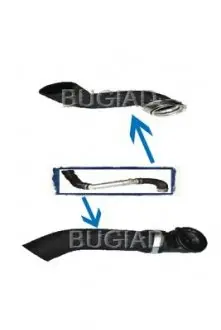 Патрубок системы турбонаддува BMW BUGIAD 84615