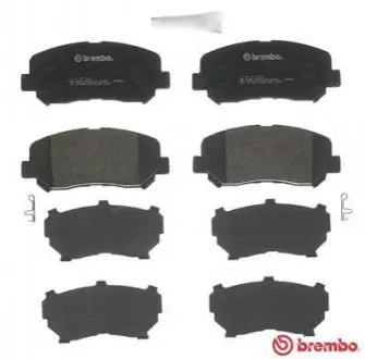 Колодки тормозные дисковые передние JEEP CHEROKEE (KL) 11/13-&gt; BREMBO P37019 (фото 1)