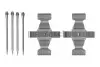 Комплектуючі, колодки дискового гальма BOSCH 1987474338 (фото 1)