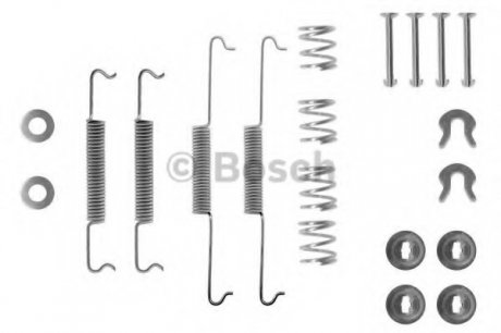 Комплектующие, тормозная колодка BOSCH 1987475007 (фото 1)