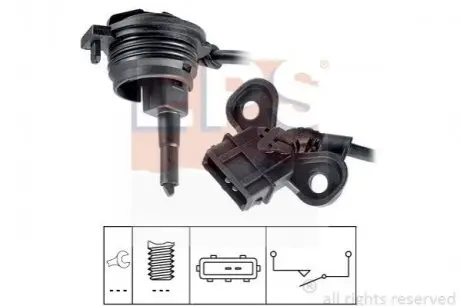 Выключатель заднего хода 1 860 195 EPS 1860195