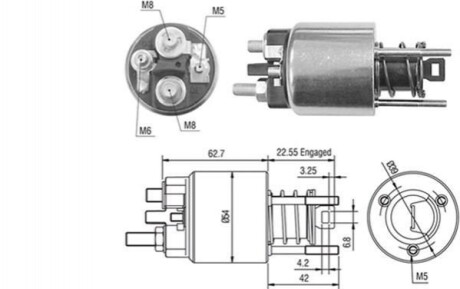 ELEKTROMAGNES BMW MAGNETI MARELLI AME0423