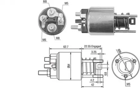 ELEKTROMAGNES BMW MAGNETI MARELLI AME0423