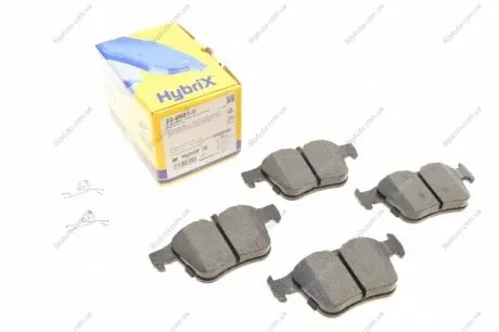 Комплект гальмівних колодок (дискових) 22-0981-0 Metelli 2209810