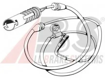 Датчик тормозных колодок ABS A.B.S. 39578