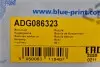 Несущий / направляющий шарнир BLUE PRINT ADG086323 (фото 2)