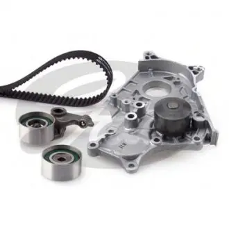 Помпа води + комплект ремня ГРМ Toyota Corolla/Avensis 2.0D 99-07 Gates KP15562XS
