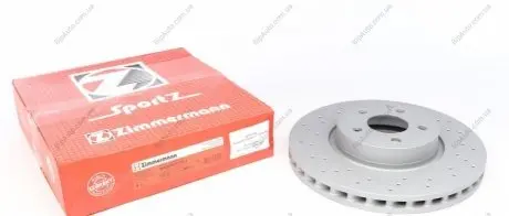 Тормозной диск ZIMMERMANN 400366452