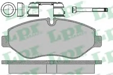 Тормозные колодки дисковые LPR 05P1297