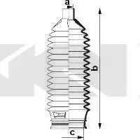 Пильовик, рульове управління SPIDAN 84032