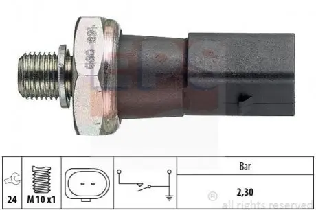 Датчик тиску масла Audi A4, A6, A8 VW Touareg 2.7TDI/3.0TDI/4.2TDI 06.07- EPS 1800190