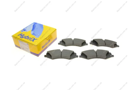 Комплект тормозных колодок, дисковый тормоз 22-0836-6 Metelli 2208366 (фото 1)