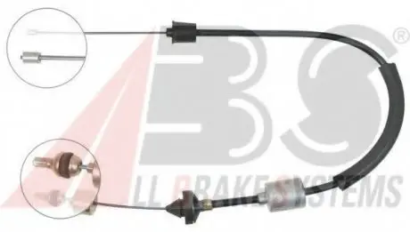 Трос зчеплення Megane I 96- (972/630) A.B.S. A.B.S. K26120