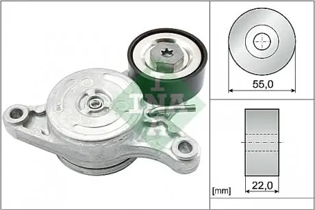 Ролик натяжний INA 534042010