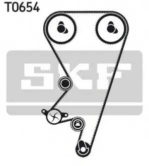 + комплект зубчатого ремня SKF VKMC05202