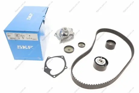Комплект ГРМ, пас+ролик+помпа SKF VKMC06106