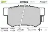 Комплект тормозных колодок, дисковый тормоз Valeo 301682 (фото 1)